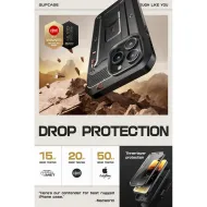 Pouzdro Supcase Unicorn Beetle PRO Rugged iPhone 15 Pro Max - Černé