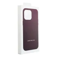 Pouzdro Leather Mag Cover na iPhone 15