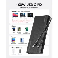 Powerbanka Veger TC130 25000mAh 130W PD3.0 QC3.0