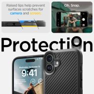 Spigen Core Armor iPhone 16 Matte Black