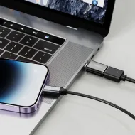 Adaptér TECH-PROTECT ULTRABOOST AD-02 USB-C / USB OTG černý