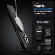 Spigen Enzo Aramid MagFit MagSafe iPhone 16 Pro Black Natural