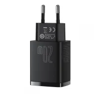 Nabíječka Baseus CCXJ-B01 2-PORT PD20W/QC3.0 černá