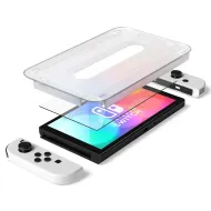 Tvrzené sklo Spigen GLAStR EZ Fit 2-Pack Nintendo Switch OLED čiré