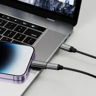 Tech-Protect UltraBoost AD-04 Adaptér / redukce Lightning na USB-C černý