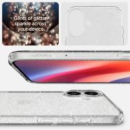 Spigen Liquid Crystal Glitter iPhone 16 Plus Crystal Quartz