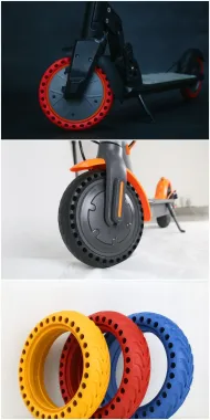 Nedong Bezdušová plná pneumatika 8,5x2 Xiaomi Scooter 2/3/Pro/Pro 2/1S/Essential - žlutá