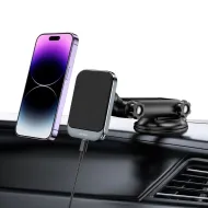 MagSafe držák s nabíječkou Tech-Protect MM15W-V2 Dashboard Car Mount