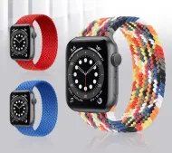 Pletený navlékací řemínek Braided Solo Loop Apple Watch Series 10 (42mm)