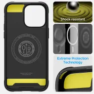 Pouzdro Spigen Rugged Armor MagFit iPhone 14 Pro Max černé