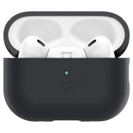 Pouzdro Spigen Silicone Fit Strap Apple AirPods Pro 1/2 černé