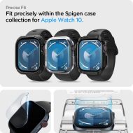 Spigen Elite Shield EZ FIT 2-Pack Apple Watch Series 10 (46mm) čirá