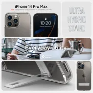 Pouzdro Spigen Ultra Hybrid S iPhone 14 Plus / 15 Plus Crystal Clear