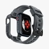 Odolný kryt s řemínkem Spigen Rugged Armor Pro na Apple Watch Series 4/5/6/SE (44mm)