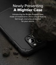 Ringke Rugged Gear Magnetic MagSafe iPhone 16 Pro Max Black