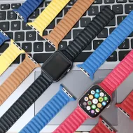 Řemínek Kožený tah Apple Watch Series 10 (42mm)