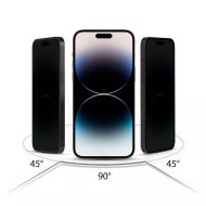 Tvrzené sklo s ochranou soukromí Tech-Protect Glass Spy+ 2-Pack iPhone 16e / 14 / 13 Pro / 13