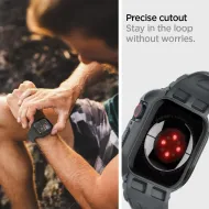 Odolný kryt s řemínkem Spigen Rugged Armor Pro na Apple Watch Series 4/5/6/SE (44mm)