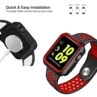 Silikonové pouzdro SPORT na Apple Watch Series 3/2/1 (42mm)