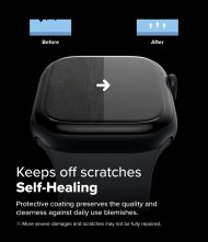 Ochranná fólie Ringke Dual Easy Film 3-Pack Apple Watch 10 (42mm) čirá