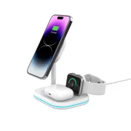 Tech-Protect QI15W-A27 3v1 MagSafe nabíjecí stojan pro Apple Watch, iPhone a AirPods