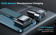 JOYROOM JR-CL05 72W 5 Multi-port (2PD+3QC3.0) Fast Car Charger