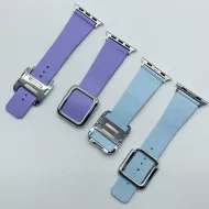 Kožený řemínek Modern Buckle k Apple Watch Series 10 (42mm)