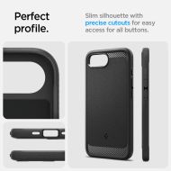 Spigen Rugged Armor MagFit s MagSafe na iPhone 16e Matte Black