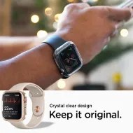 Pouzdro Spigen Liquid Crystal na Apple Watch Series 4/5/6/SE (44mm) čiré