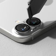 Ringke Camera Full Cover Glass 2-Pack: Ochrana fotoaparátu iPhone 16 / 16 Plus čirá