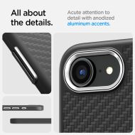 Spigen Enzo Aramid MagFit s MagSafe na iPhone 16e Matte Black