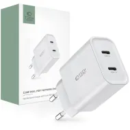 TECH-PROTECT C20W nabíječka do sítě s 2x USB-C PD20W