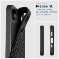 Obal / kryt Spigen Liquid Air na iPhone 16e Matte Black