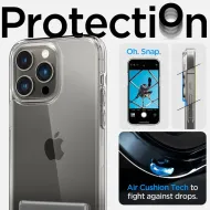 Pouzdro Spigen Ultra Hybrid S iPhone 14 Pro Max Crystal Clear