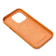 Pouzdro Leather Mag Cover na iPhone 15 Pro Max