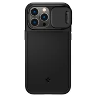 Pouzdro Spigen Optik Armor MagFit iPhone 14 Pro Max černé