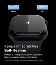 Ochranná fólie Ringke Dual Easy Film 3-Pack Apple Watch 10 (46mm) čirá