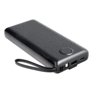 Powerbanka Veger C20 20000mAh (Micro USB + USB-C + Lightning) černá