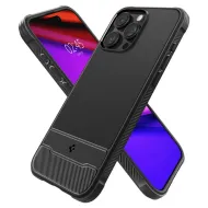 Pouzdro Spigen Rugged Armor MagFit iPhone 15 Pro Max Matte Black