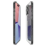 Třpytivé pouzdro Spigen Liquid Crystal Glitter iPhone 15 Pro Max - Crystal Quartz