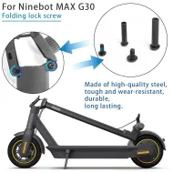 Krátký šroub skládacího mechanismu Ninebot Segway MAX G30 / G30D