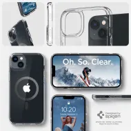 Pouzdro Spigen Ultra Hybrid MagFit iPhone 14 Plus / 15 Plus