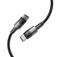 Kabel Tech-Protect UltraBoost YJ-0004 USB-C PD60W/3A 25cm černý/šedý