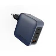 Nabíječka Forcell F-Energy VT-46 3x USB-C 1x USB-A GaN 100W 5A PD/QC4.0 šedá