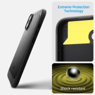 Spigen Rugged Armor MagFit MagSafe iPhone 16 Plus Matte Black