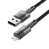 Kabel Tech-Protect UltraBoost YJ-0008 USB-A / Lightning 12W/2,4A 1m černý/šedý