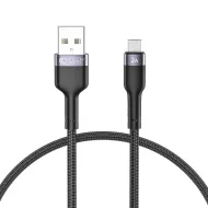 TECH-PROTECT ULTRABOOST Kabel USB-A / micro USB 2,4A 25cm černý