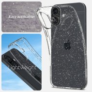 Spigen Liquid Crystal Glitter iPhone 16 Crystal Quartz