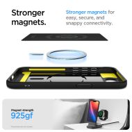 Spigen Rugged Armor MagFit s MagSafe na iPhone 16e Matte Black