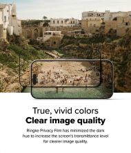 Ringke EASY SLIDE PRIVACY 2-Pack Privátní tvrzená skla na iPhone 16 Pro Max